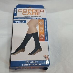 Copper‎ Care copper compression socks for feet for adults new